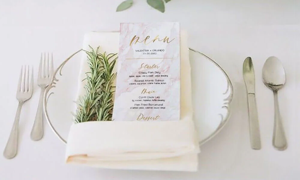 outdoor wedding event